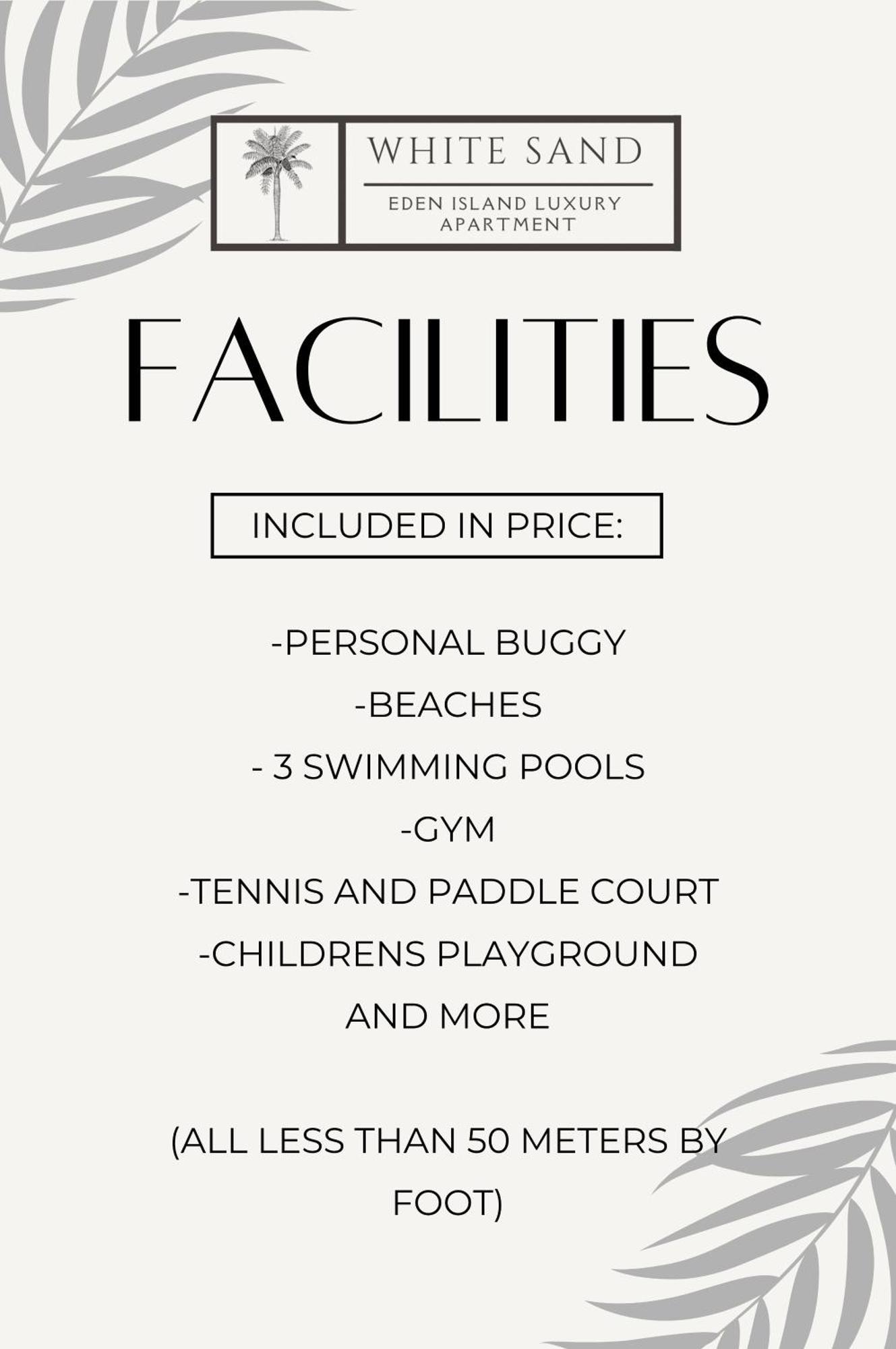 Eden Island Luxury Apartment - White Sand Luaran gambar